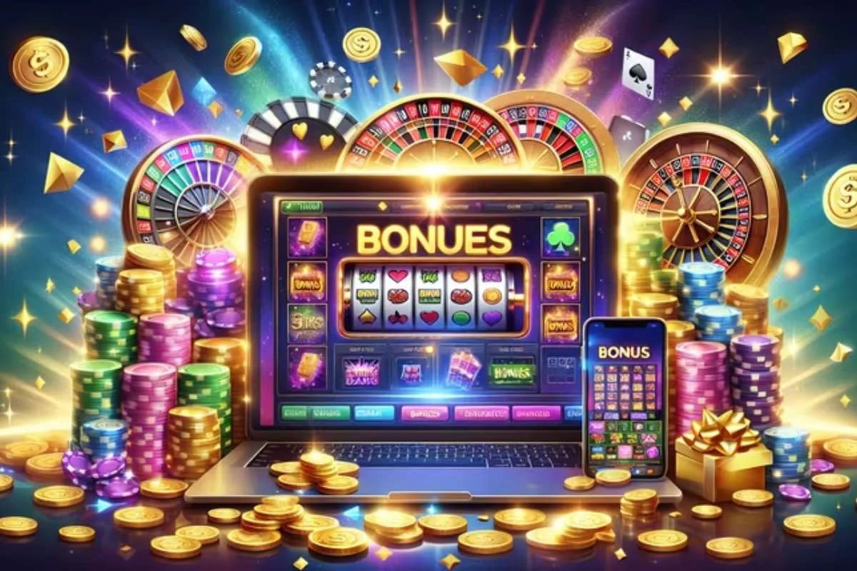 Tampilan game slot online dengan judul dan fitur bonus teratai168